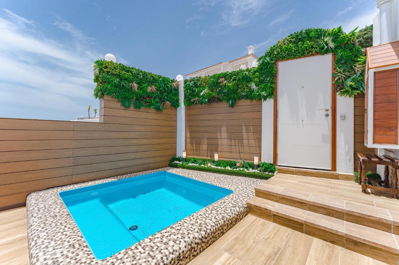 Bungalow Private Pool Bbq Air Conditioning Stunning Ocean View Costa Adeje  Exterior photo